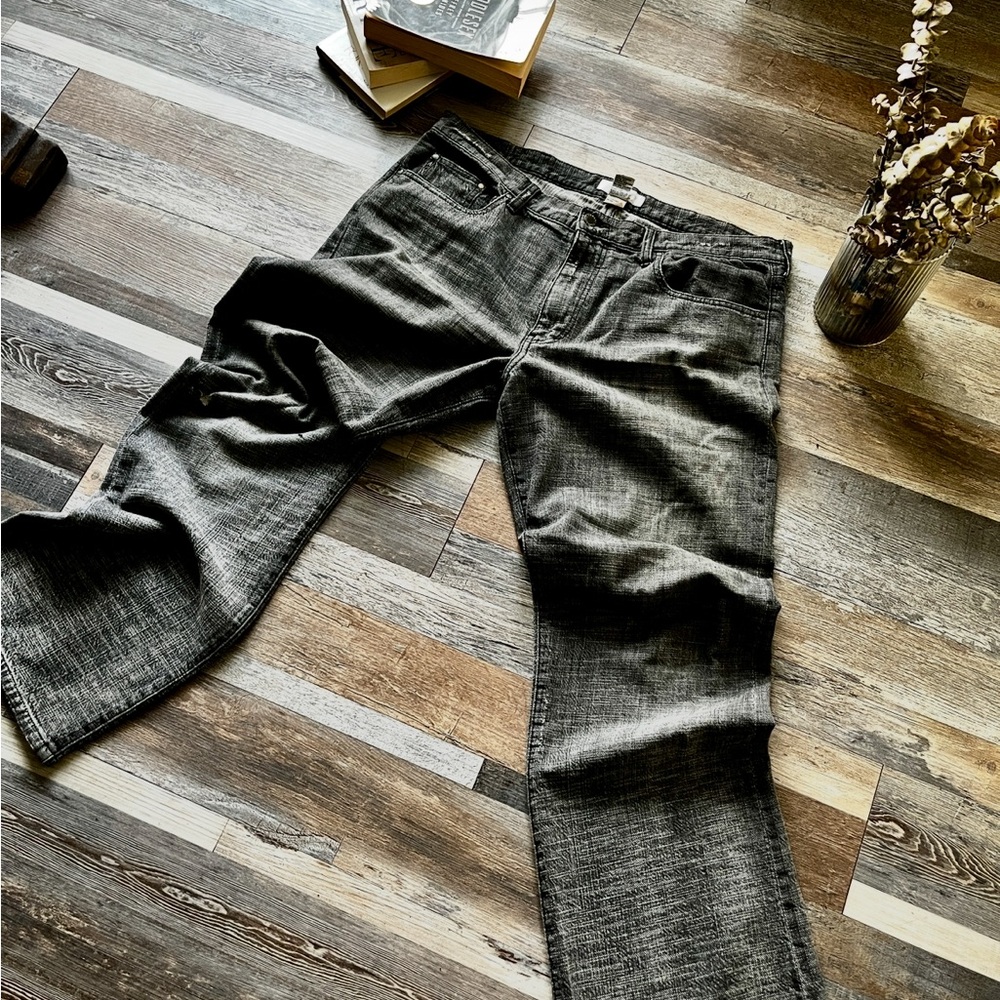 Armani Exchange Relaxed Charcoal Gray Jeans